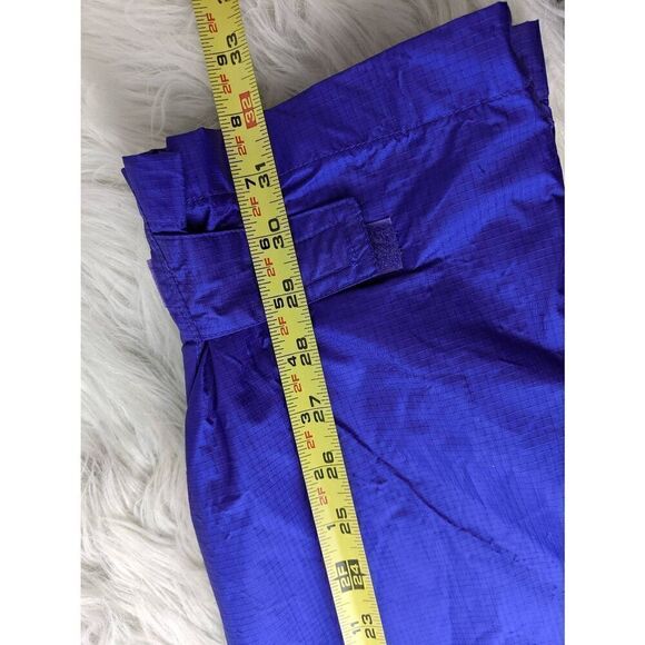 Asics Gore-Tex‎ Y2K Windbreaker Nylon Lined Pants Zip Ankles Purple Men's M - Picture 10 of 10